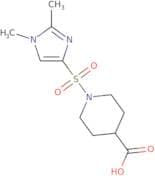 1-[(1,2-Dimethyl-1H-imidazol-4-yl)sulfonyl]piperidine-4-carboxylic acid