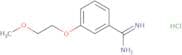 3-(2-Methoxyethoxy)benzene-1-carboximidamide hydrochloride