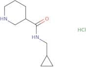 N-(Cyclopropylmethyl)piperidine-3-carboxamide hydrochloride