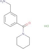 [3-(Piperidine-1-carbonyl)phenyl]methanamine hydrochloride