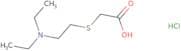 2-{[2-(Diethylamino)ethyl]sulfanyl}acetic acid hydrochloride