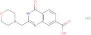 2-(Morpholin-4-ylmethyl)-4-oxo-3,4-dihydroquinazoline-7-carboxylic acid hydrochloride
