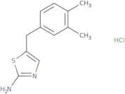 5-[(3,4-Dimethylphenyl)methyl]-1,3-thiazol-2-amine hydrochloride
