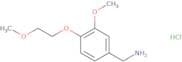 [3-Methoxy-4-(2-methoxyethoxy)phenyl]methanamine hydrochloride