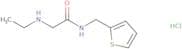 2-(Ethylamino)-N-(thiophen-2-ylmethyl)acetamide hydrochloride
