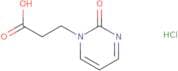 3-(2-Oxo-1,2-dihydropyrimidin-1-yl)propanoic acid hydrochloride
