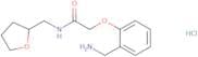 2-[2-(Aminomethyl)phenoxy]-N-(oxolan-2-ylmethyl)acetamide hydrochloride