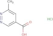 6-Methylpyridazine-4-carboxylic acid hydrochloride