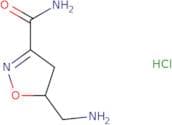 5-(Aminomethyl)-4,5-dihydro-1,2-oxazole-3-carboxamide hydrochloride