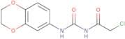 3-(2-Chloroacetyl)-1-(2,3-dihydro-1,4-benzodioxin-6-yl)urea