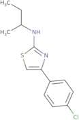 N-(Butan-2-yl)-4-(4-chlorophenyl)-2,3-dihydro-1,3-thiazol-2-imine