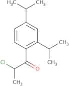 1-[2,4-Bis(propan-2-yl)phenyl]-2-chloropropan-1-one