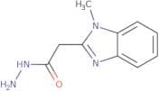 2-(1-Methyl-1H-1,3-benzodiazol-2-yl)acetohydrazide