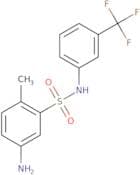 5-Amino-2-methyl-N-[3-(trifluoromethyl)phenyl]benzene-1-sulfonamide