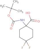 1-{[(tert-butoxy)carbonyl]amino}-4,4-difluorocyclohexane-1-carboxylic acid