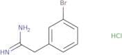 2-(3-Bromophenyl)ethanimidamide hydrochloride