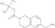 tert-butyl 6-(aminomethyl)-1,2,3,4-tetrahydroisoquinoline-2-carboxylate