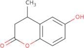 6-Hydroxy-4-methyl-3,4-dihydro-2H-1-benzopyran-2-one