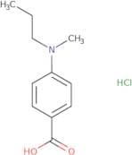 4-[Methyl(propyl)amino]benzoic acid hydrochloride