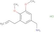 [3,4-Dimethoxy-5-(prop-2-en-1-yl)phenyl]methanamine hydrochloride