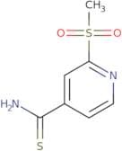 2-Methanesulfonylpyridine-4-carbothioamide
