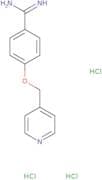 4-(Pyridin-4-ylmethoxy)benzene-1-carboximidamide trihydrochloride