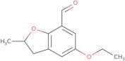 5-Ethoxy-2-methyl-2,3-dihydro-1-benzofuran-7-carbaldehyde