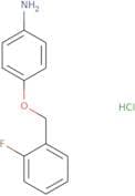 4-[(2-Fluorophenyl)methoxy]aniline hydrochloride