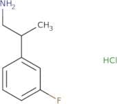 2-(3-Fluorophenyl)propan-1-amine hydrochloride