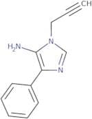 4-Phenyl-1-(prop-2-yn-1-yl)-1H-imidazol-5-amine