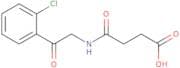 3-{[2-(2-Chlorophenyl)-2-oxoethyl]carbamoyl}propanoic acid