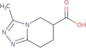 3-Methyl-5H,6H,7H,8H-[1,2,4]triazolo[4,3-a]pyridine-6-carboxylic acid