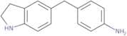4-(2,3-Dihydro-1H-indol-5-ylmethyl)aniline