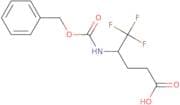 (4S)-4-{[(Benzyloxy)carbonyl]amino}-5,5,5-trifluoropentanoic acid