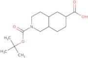 2-[(tert-Butoxy)carbonyl]-decahydroisoquinoline-6-carboxylic acid