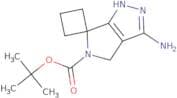 tert-Butyl 3-amino-1,4-dihydro-5H-spiro[cyclobutane-1,6-pyrrolo[3,4-c]pyrazole]-5-carboxylate