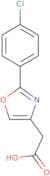2-[2-(4-Chlorophenyl)-1,3-oxazol-4-yl]acetic acid