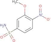 3-Methoxy-4-nitrobenzene-1-sulfonamide
