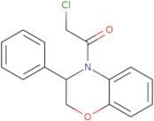 2-Chloro-1-(3-phenyl-3,4-dihydro-2H-1,4-benzoxazin-4-yl)ethan-1-one