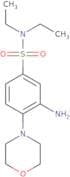 3-Amino-N,N-diethyl-4-(morpholin-4-yl)benzene-1-sulfonamide