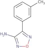4-(3-Methylphenyl)-1,2,5-oxadiazol-3-amine