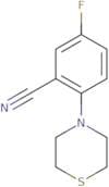 5-Fluoro-2-(thiomorpholin-4-yl)benzonitrile