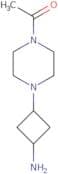 1-[4-(3-Aminocyclobutyl)piperazin-1-yl]ethan-1-one