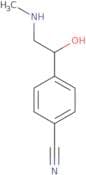 4-[1-Hydroxy-2-(methylamino)ethyl]benzonitrile