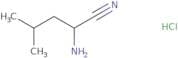 2-Amino-4-methylpentanenitrile hydrochloride
