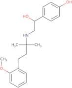 4-Hydroxy-α-(((3-(2-methoxyphenyl)-1,1-dimethylpropyl)amino)methyl)benzenemethanol