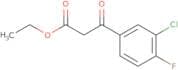 Ethyl 3-(3-chloro-4-fluorophenyl)-3-oxopropanoate