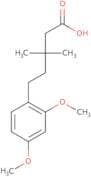 5-(2,4-Dimethoxyphenyl)-3,3-dimethylpentanoic acid