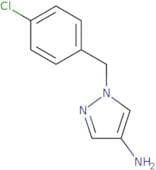 1-[(4-Chlorophenyl)methyl]-1H-pyrazol-4-amine