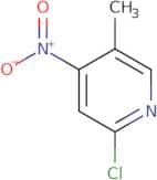 2-Chloro-5-methyl-4-nitropyridine